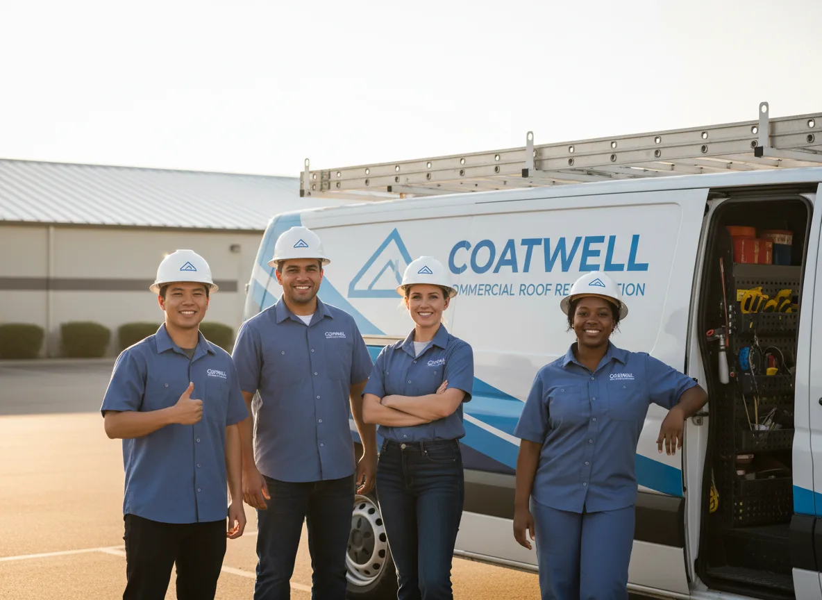 Commercial roof coating company in Manchester, MO